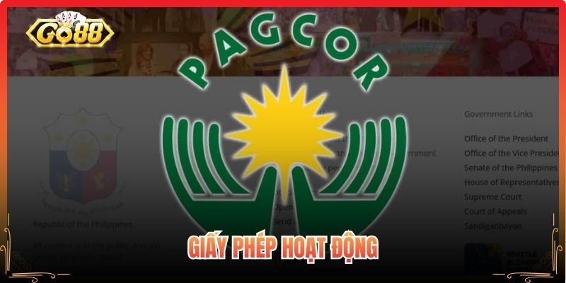 Giấy phép hoạt động