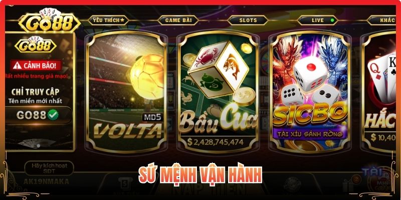 Sứ mệnh vận hành