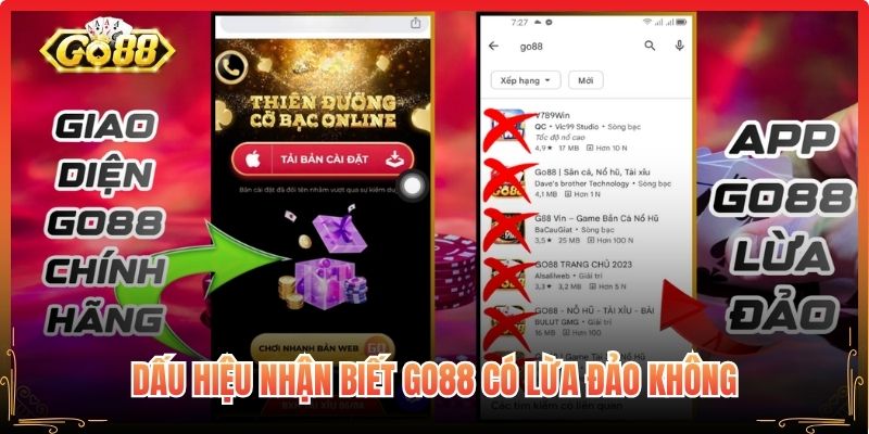 Dấu hiệu nhận biết Go88 có lừa đảo không