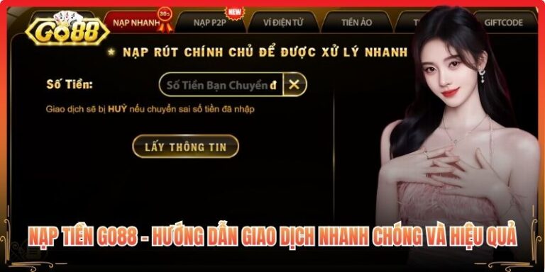 Nạp Tiền Go88